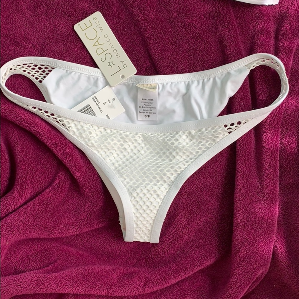 NWT L*SPACE Stevie/Naomi Mesh bikini set - Picture 2 of 6
